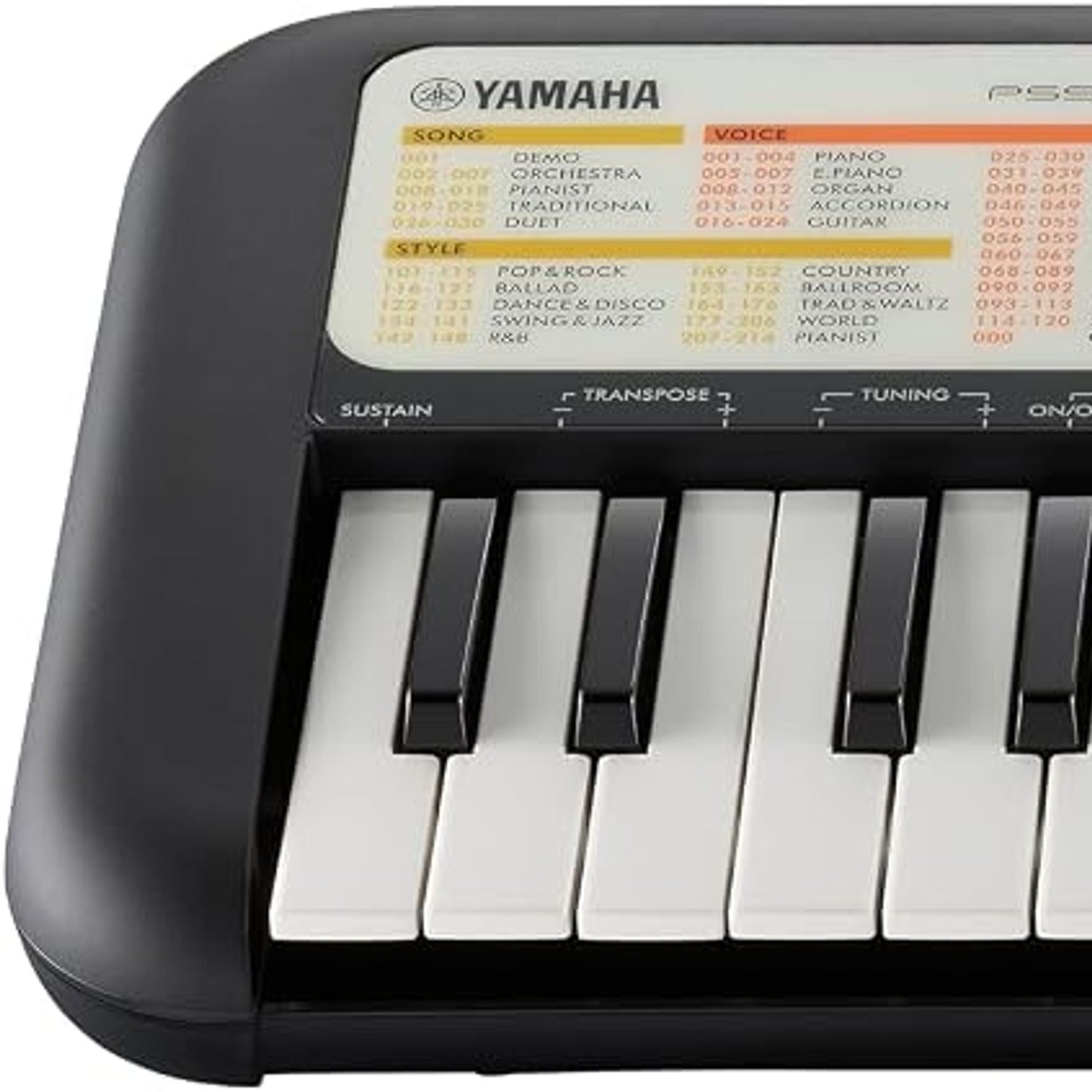 Yamaha PSS-F30 37-Key Portable Keyboard