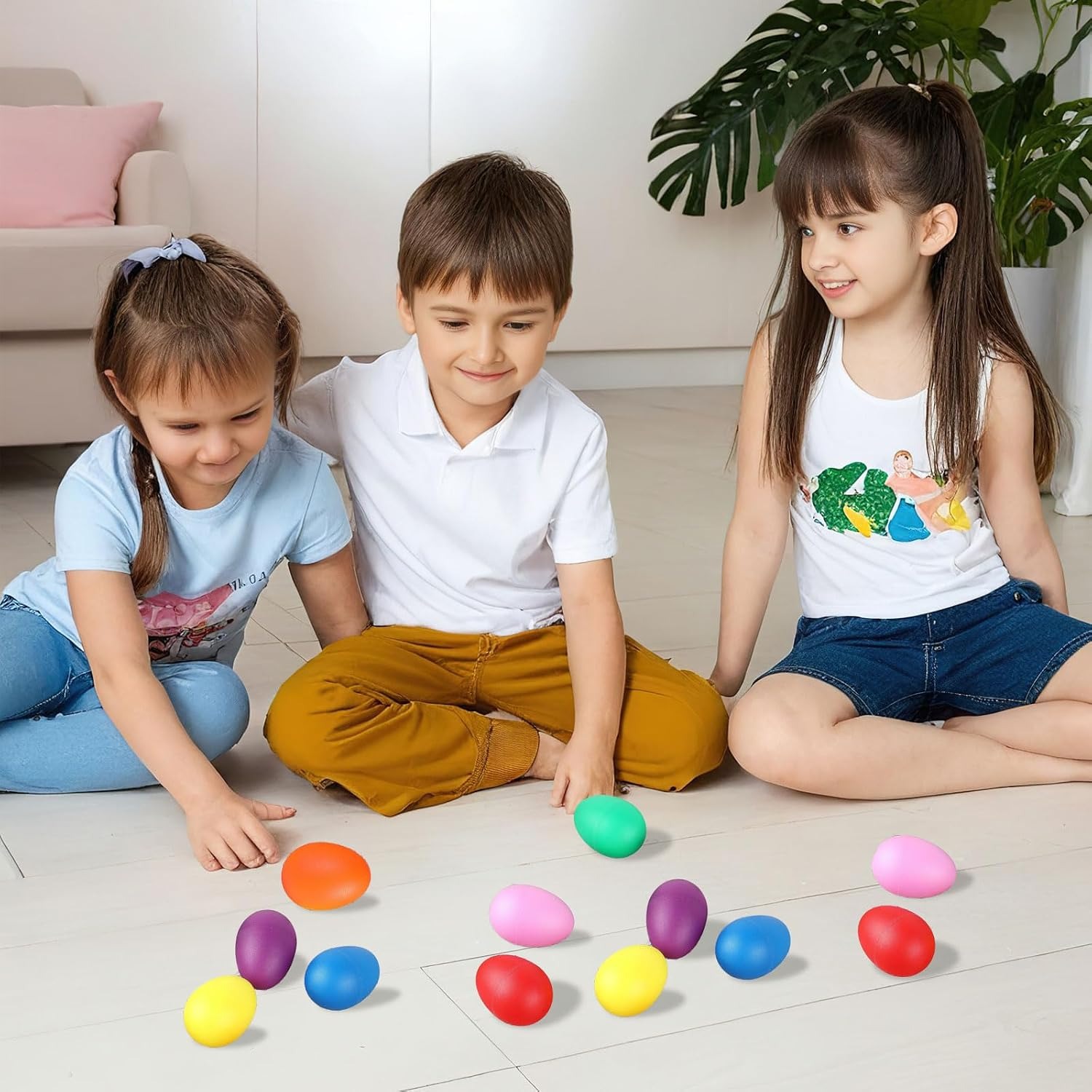 Egg Shakers 14 Piece Rainbow Set: image 4